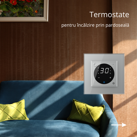 Termostate tactile pentru podea calda, link spre categorie