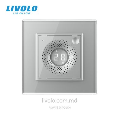 Senzor temperatura și umiditate Livolo Zigbee pentru smart home Sur, Sur
