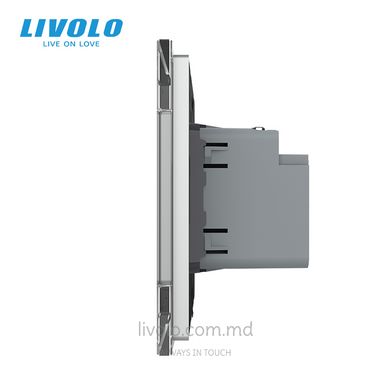 Priză USB type C cu alimentare 45W Livolo, Sur, Sur