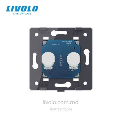 Modul întrerupător tactil wireless Livolo 2 clape