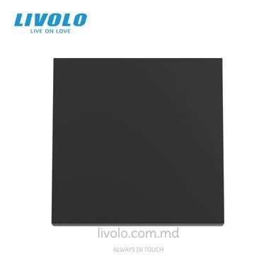 Модуль механического выключателя без фиксации Livolo, 1 клавиша, 45&times;45 мм, Черный