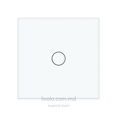 Сенсорный выключатель Livolo ZigBee (Wi-Fi) 1 клавиша 1 пост Белый