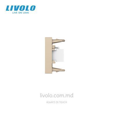 Modul priză tip HDMI Livolo, Auriu