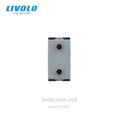 Modul priză USB-A Livolo, 10W, culoare Negru