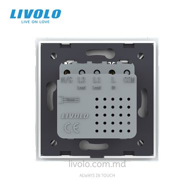 Priză USB type C cu alimentare 45W Livolo, Alb, Alb