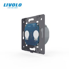Двухклавишный сенсорный выключатель Livolo (механизм)