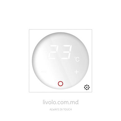 Modul termostat pentru podea calda cu senzor extern LIVOLO, Alb, Alb