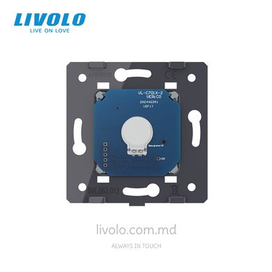 Одноклавишный проходной сенсорный выключатель Livolo (механизм)
