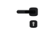Yală inteligentă, model K2, broasca 50*85mm, NEGRU, Negru
