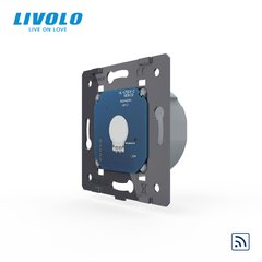 Одноклавишный сенсорный выключатель Livolo с функцией радиоуправления (механизм)