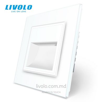Подсветка лестницы, пола Livolo, стекло, цвет Белый