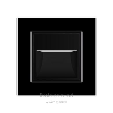 Подсветка лестницы, пола Livolo, стекло, цвет Черный