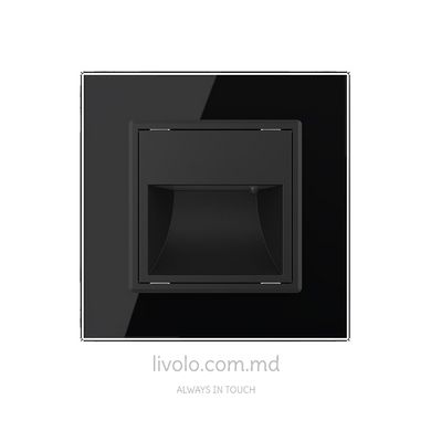 Подсветка лестницы, пола Livolo, стекло, цвет Черный